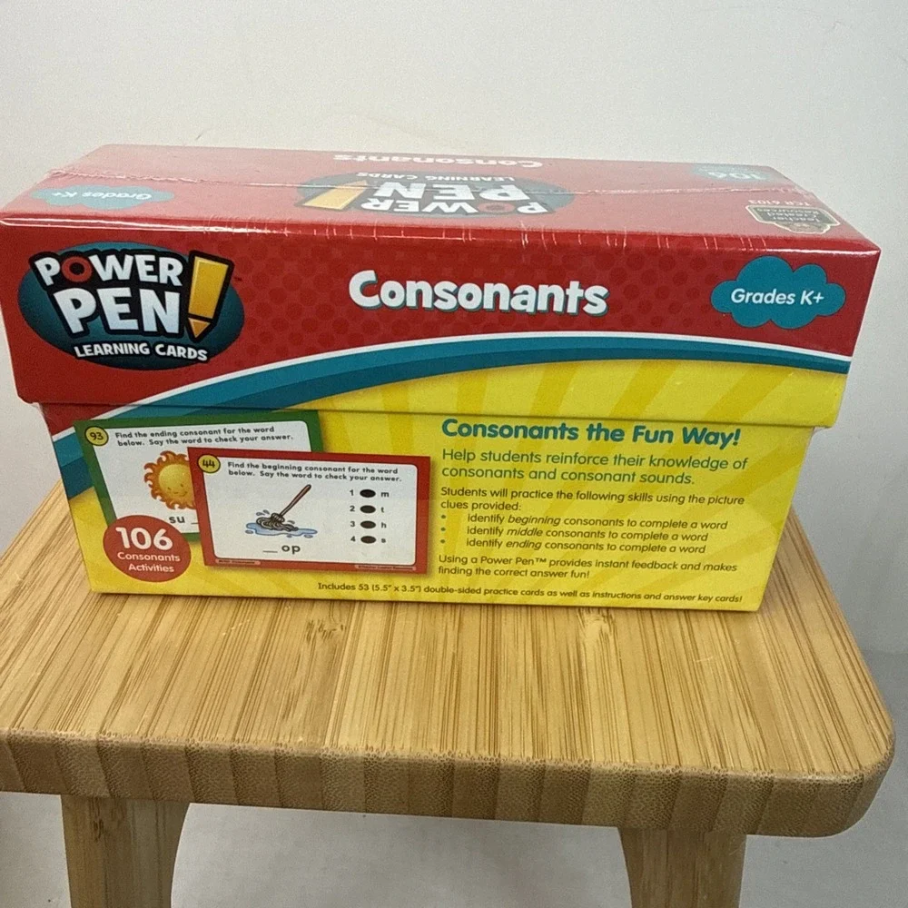 Lot 3 Power Pen Learning Card Sets Teacher Language Reading Grade K+ Homeschool